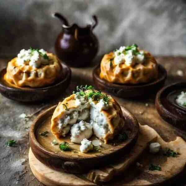 Вареники с картошкой и творогом